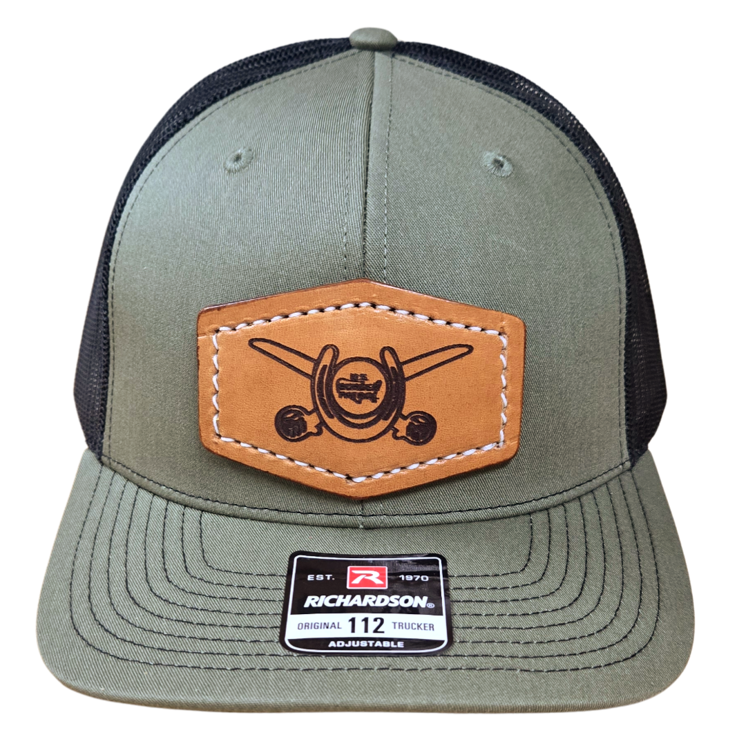 Leather Patch Cap