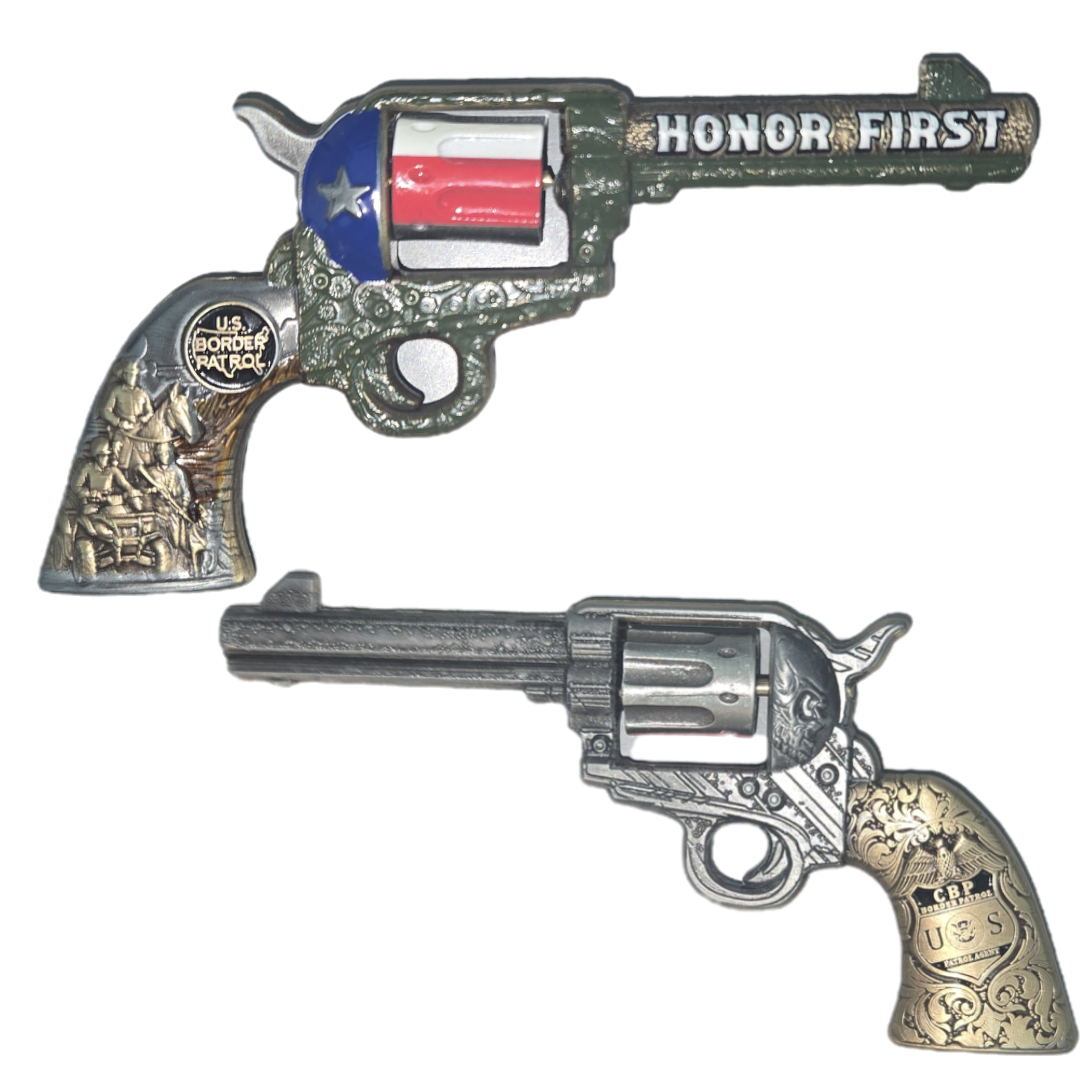 Texas Revolver Coin