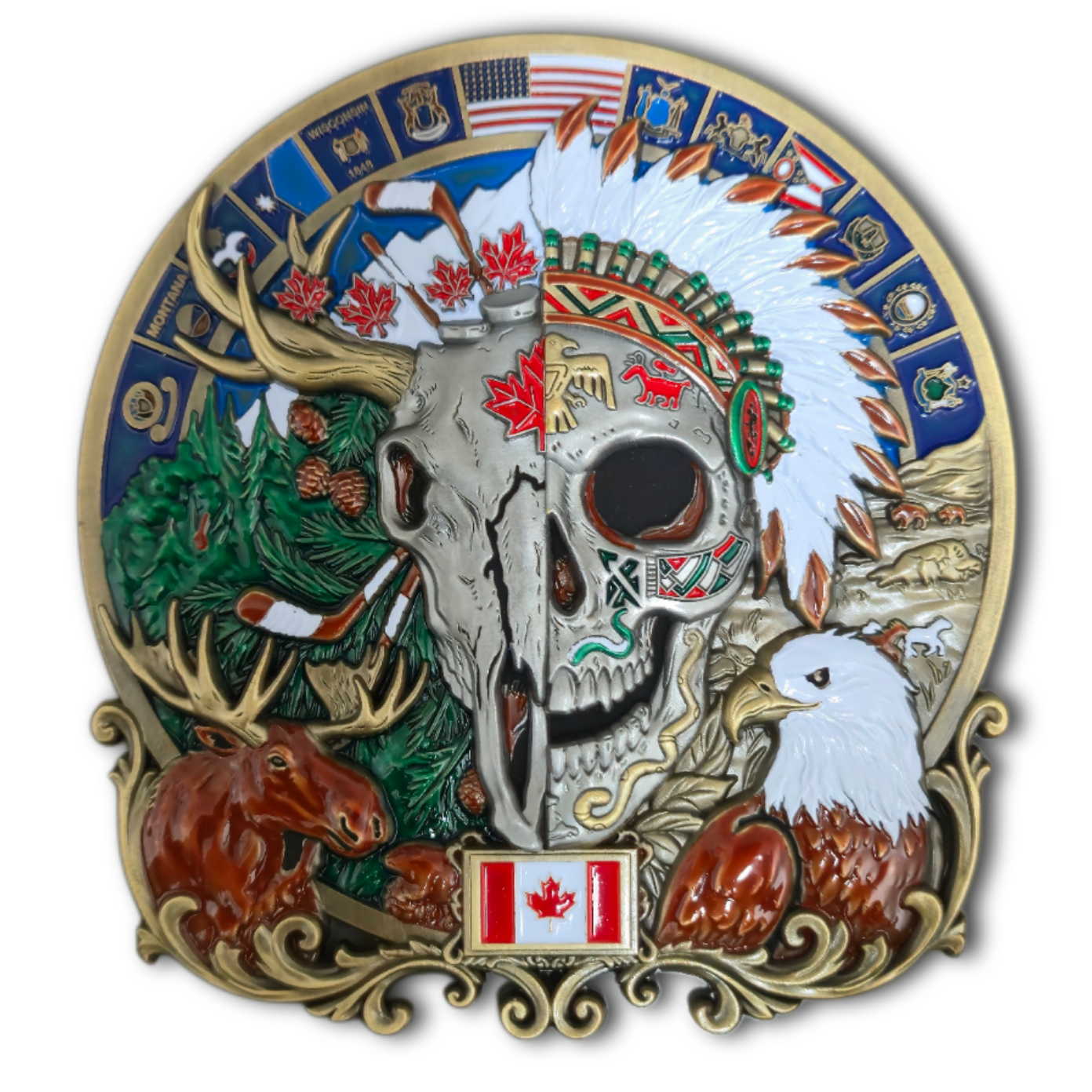 Northern Border Sectors Medallion