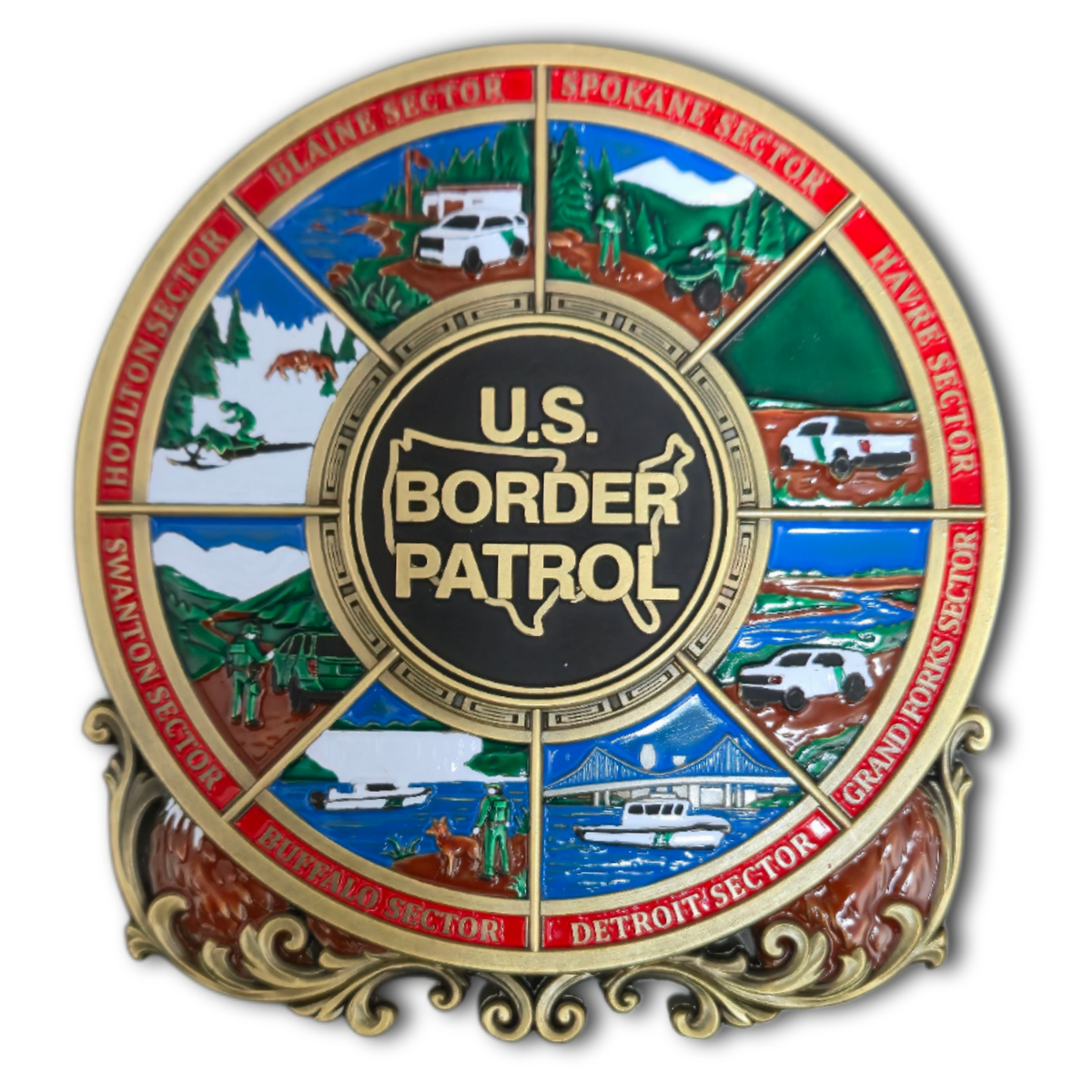 Northern Border Sectors Medallion