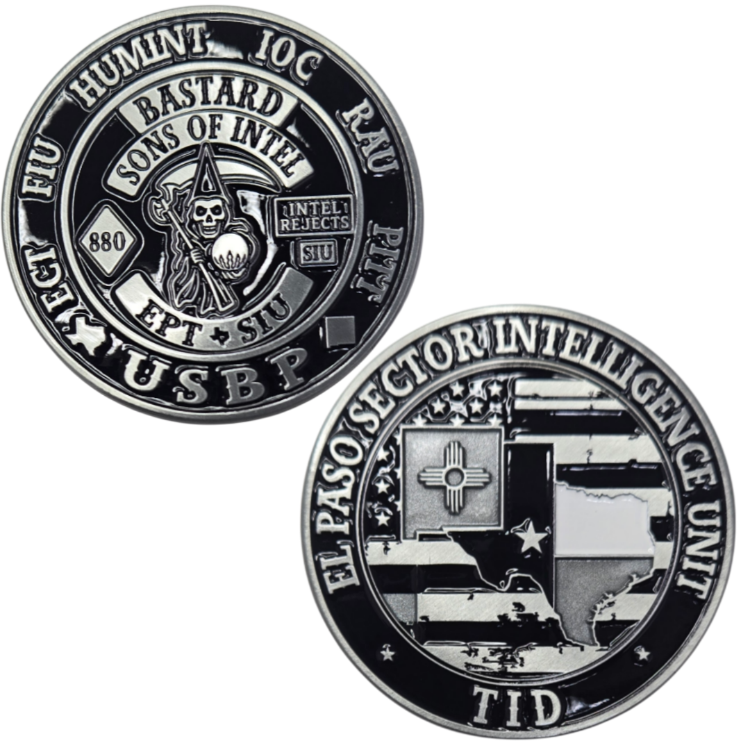 El Paso Sector Intelligence Unit coin
