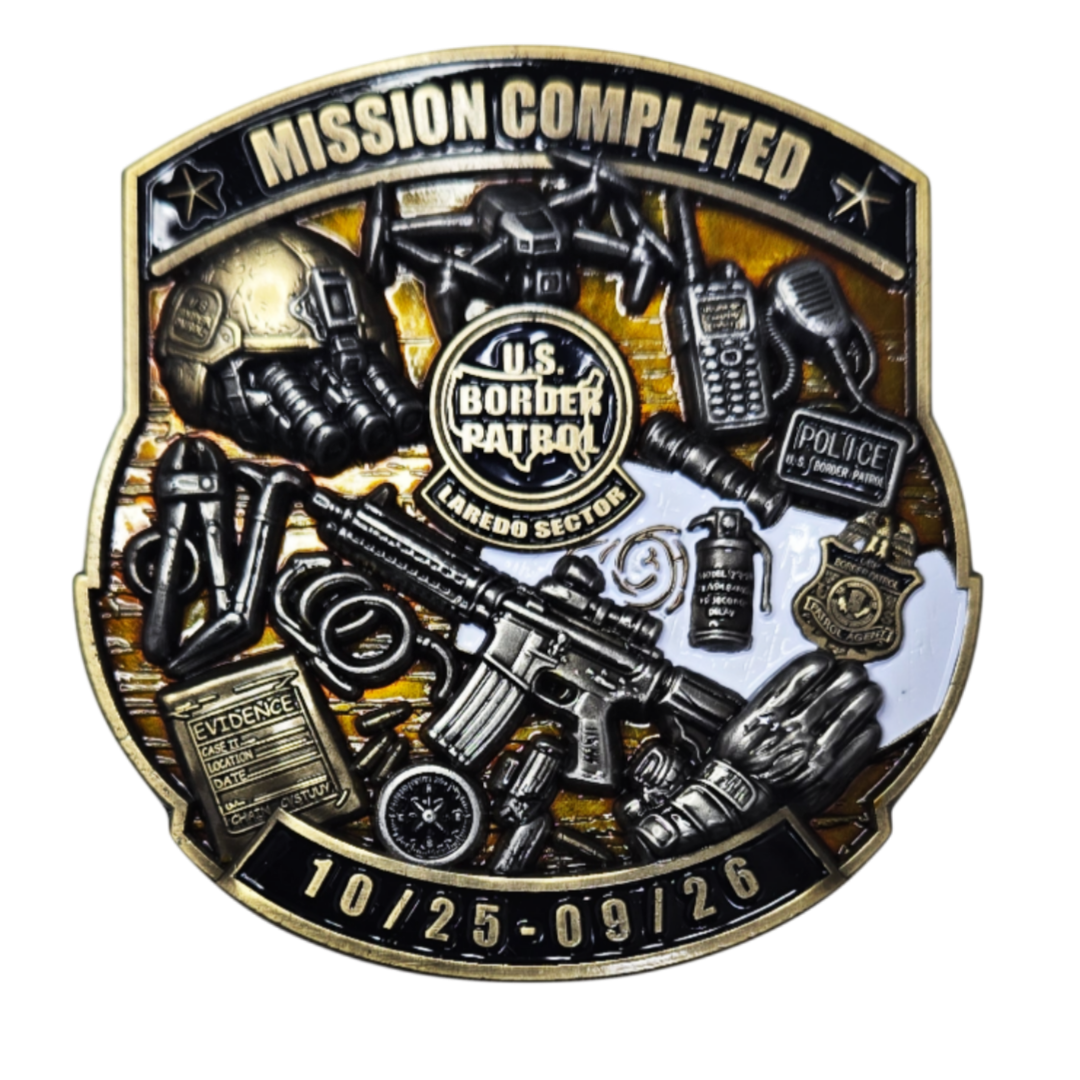 Laredo Sector Operation Southern Lockdown coin