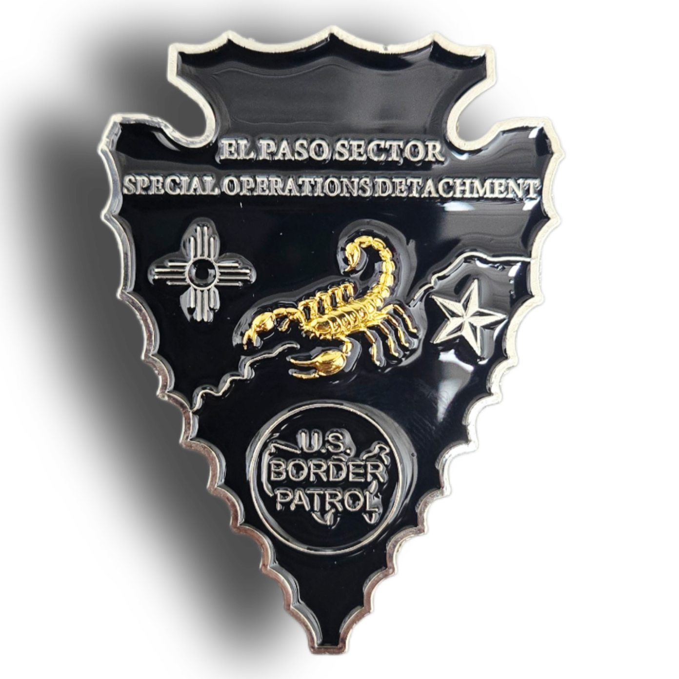 El Paso SOD Arrowhead coin