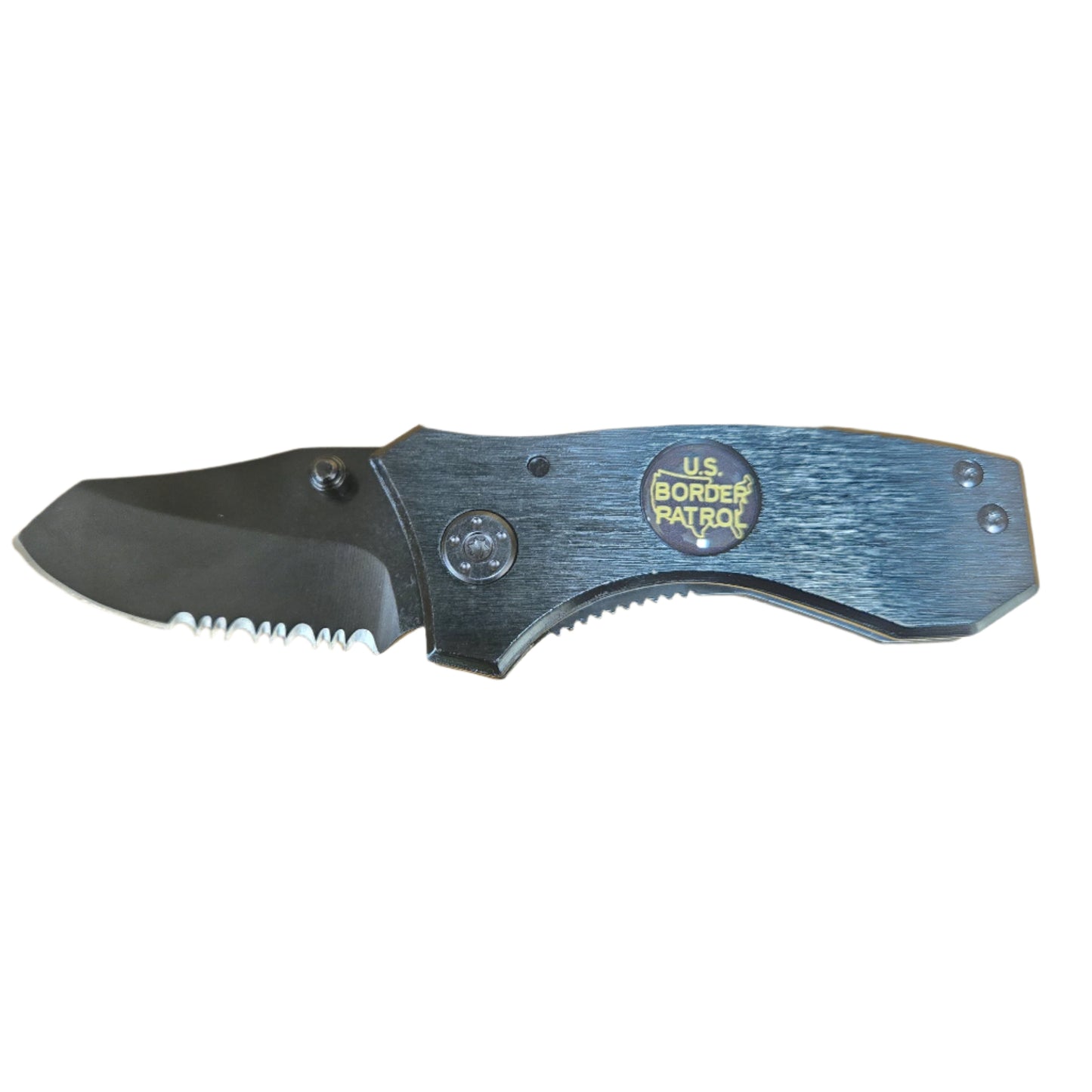 Small all black folding knife