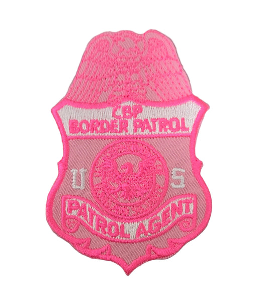 CBP Badge Patch in Pink