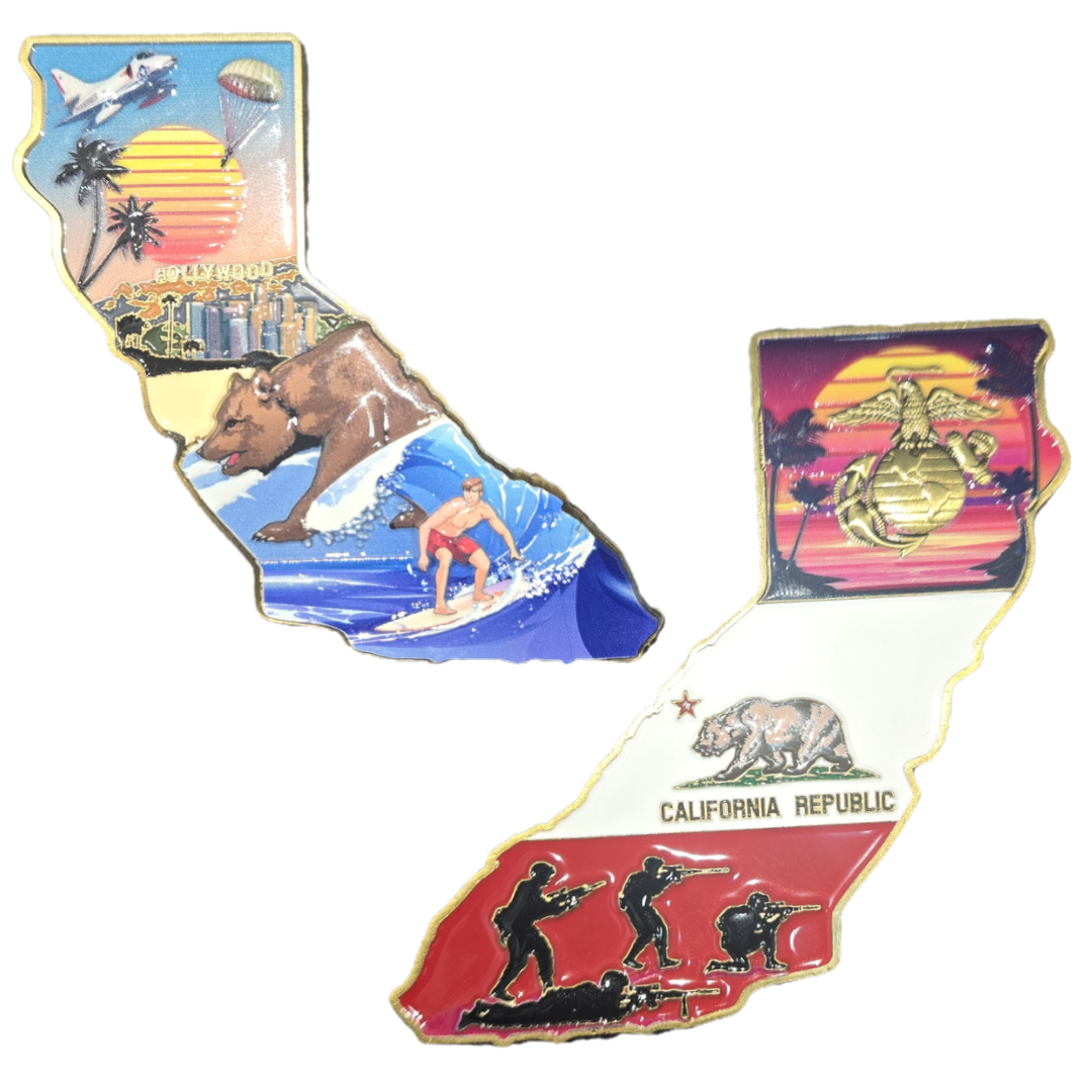 California Marines Coin
