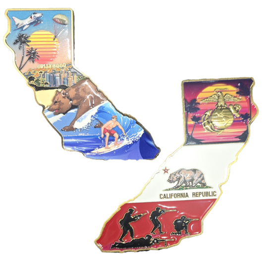 California Marines Coin