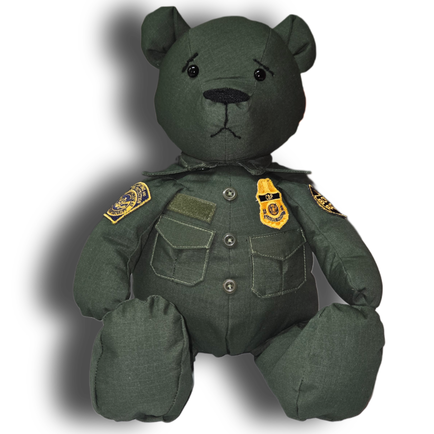 17 inch Handmade uniform Teddy Bear