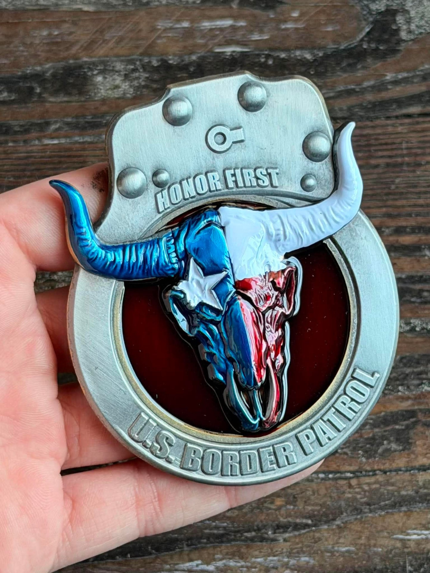 Texas Handcuff Coin