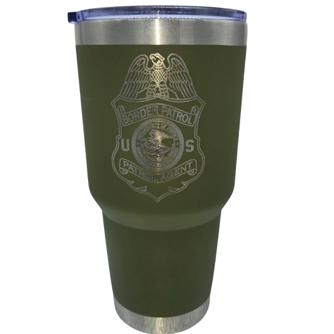 DOJ Patrol Agent 30oz Tumbler