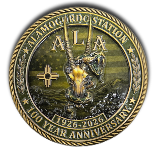 Alamogordo Station 100th Anniversary coin