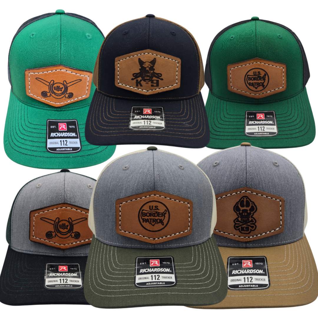 Leather Patch Cap