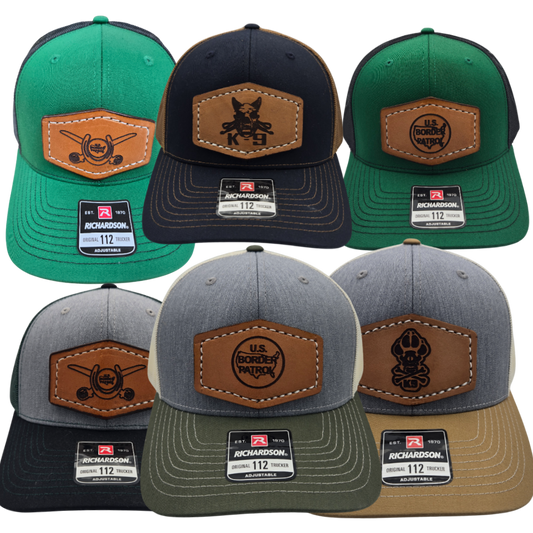 Leather Patch Cap
