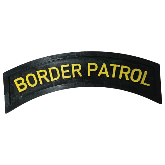 Wooden Border Patrol Tab