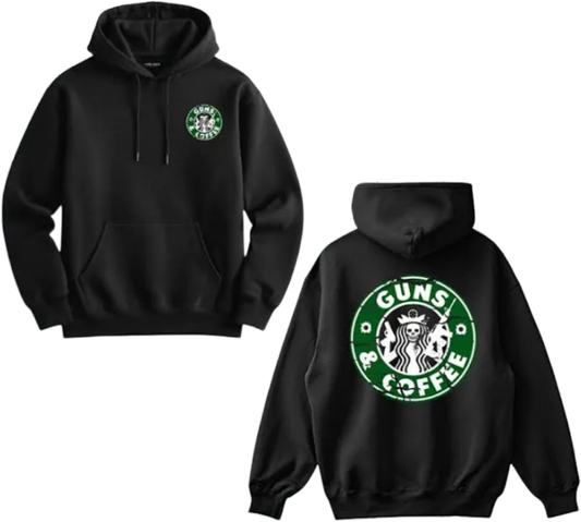 Guns and Coffee Hoodie