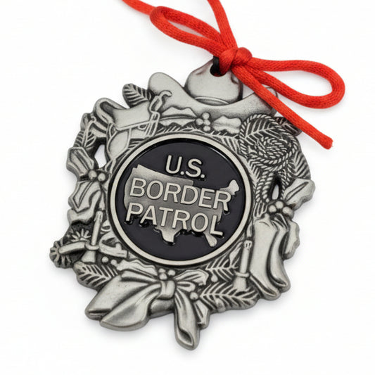 Cowboy USBP Ornament