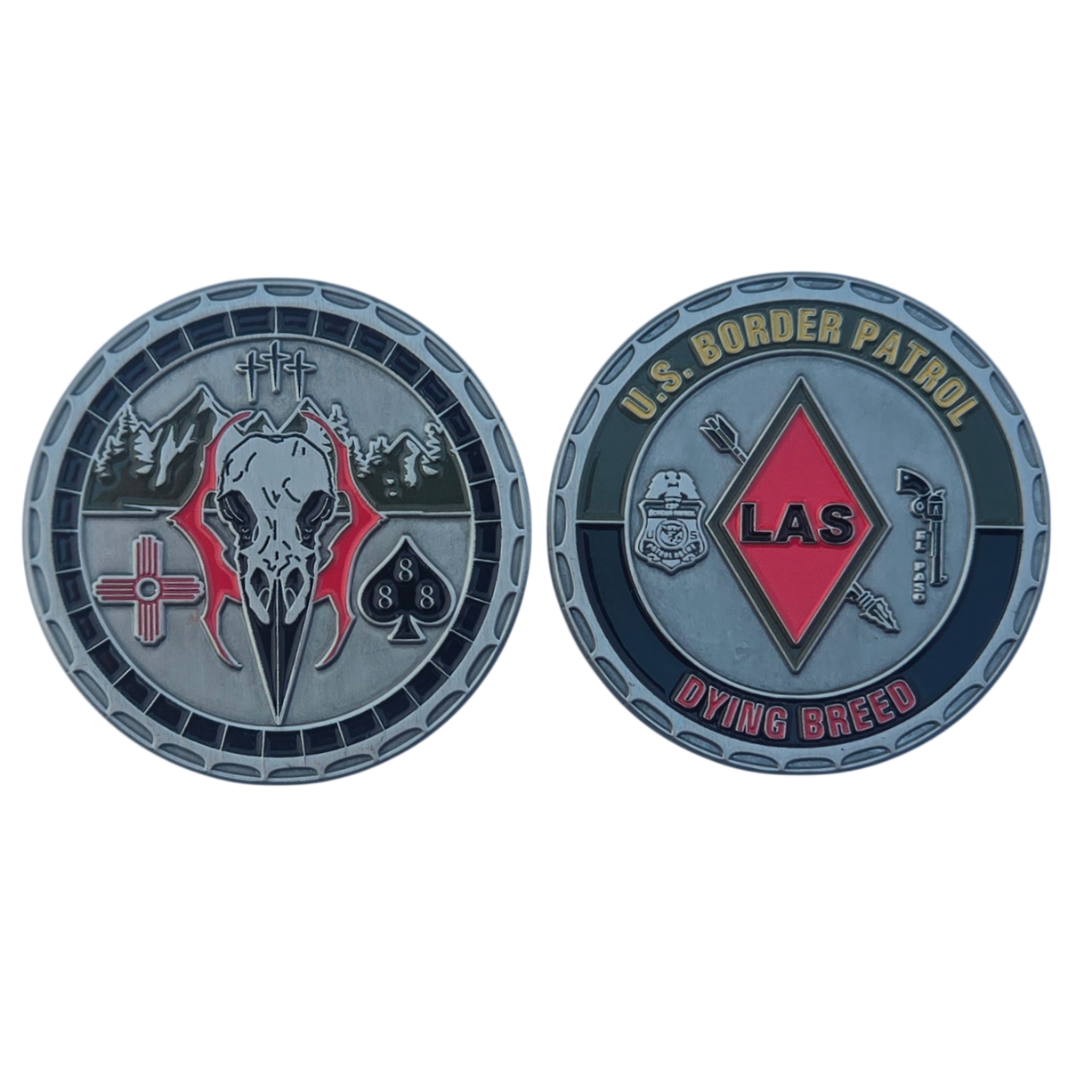 Las Cruces station coin