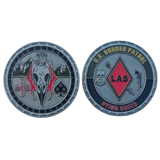 Las Cruces station coin