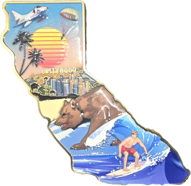 California Marines Coin