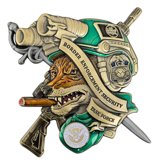 Border Enforcement Security Coin