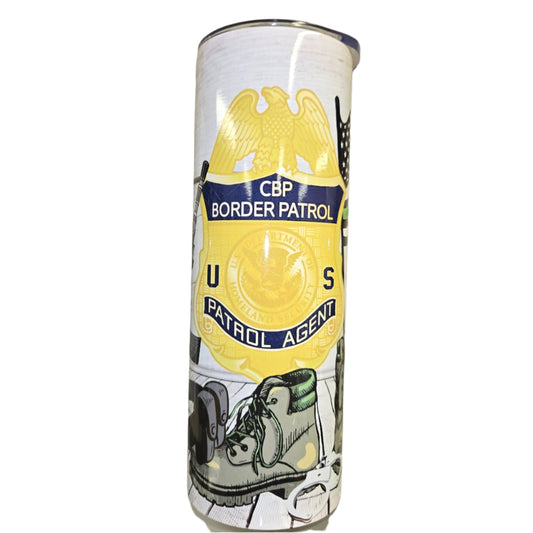 Badge color tumbler