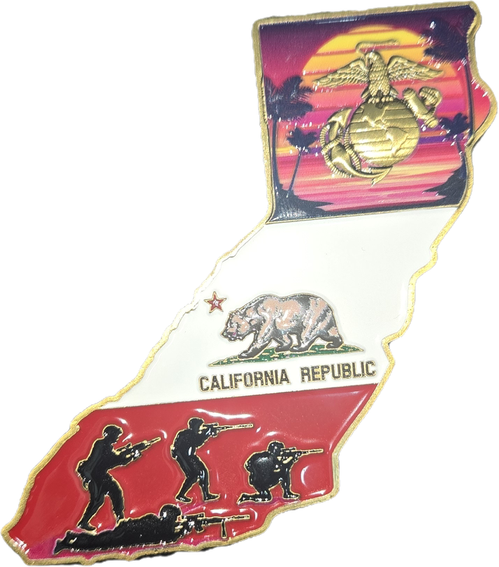 California Marines Coin