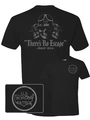 No Escape (3 skull) T-shirt